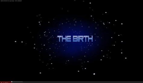 TRANSITIONAL TITLE INSIDE FILM- THE BIRTH (of IsIs & Osiris) ©