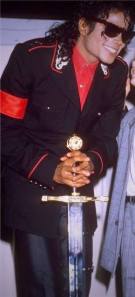 Michael Jackson with Sword 1988- for educational Purpose in the matter