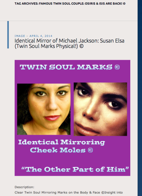 APRIL 2014- TAG: FAMOUS TWIN SOUL COUPLE OSIRIS & ISIS plus the EYE AND ROUND CHEEK MARK DATA- AGAIN (Medical Physical Records)
